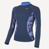 Футболка лайкра Speedo Long Sleeve Rash Top длинный рукав (Женский; M; синий/мультиколор)